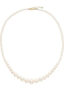 Christ, Damen Kette, Gold / Perlweiß