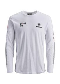 Jack & Jones JACK & JONES, Herren T-Shirt, Schwarz / Weiß
