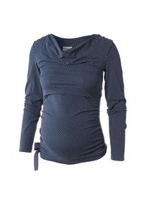 Bebefield, Damen Langarmshirt 'Vida', Blau / Wei&szlig;