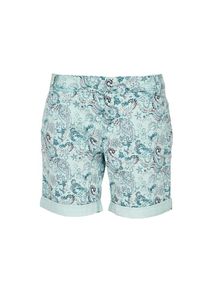 s.Oliver RED LABEL, Damen Bermuda, Jade / Pastellgr&uuml;n / Rosa