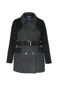 Blue Seven, Damen Steppmantel, Schwarz