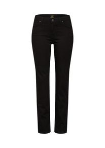 Lee, Damen Jeans 'Marion Straight', Schwarz