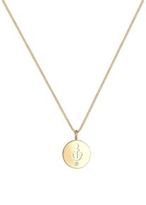 Elli, Damen Kette 'Anker', Gold