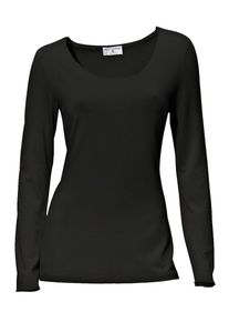 Heine, Damen Shirt, Schwarz
