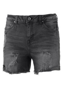 Tom Tailor, Damen Jeansshorts, Black Denim