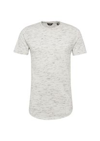 Only & Sons Only & Sons, Herren T-Shirt 'onsMATTY MELANGE LONGY TEE', Weißmeliert