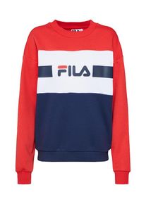 Fila, Damen Pullover 'ANGELA crew sweat 2.0', Navy / Rot / Weiß