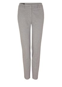 s.Oliver BLACK LABEL, Damen Rachel Slim: Hose mit Bügelfalten, Grau