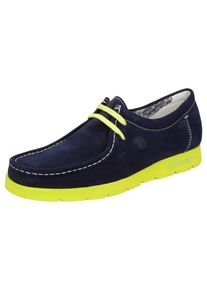 Sioux, Herren Mokassin 'Grash-H191-41', Nachtblau / Neongelb