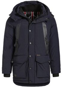 Khujo, Herren Parka 'COSINUS WITH DETACHABLE HOOD', Nachtblau