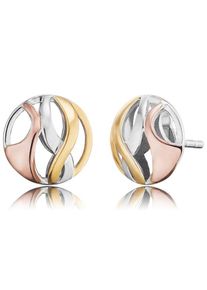 Engelsrufer, Damen Ohrstecker, Gold / Rosegold / Silber
