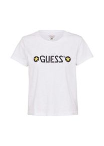 Guess, Damen Shirt, Gelb / Schwarz / Weiß