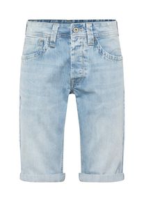 Pepe Jeans, Herren Shorts 'CASH SHORT', Blue Denim