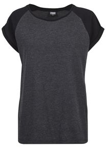 Urban Classics, Damen Shirt, Grau / Schwarz