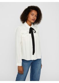 V&eacute;ro Moda VERO MODA, Damen Hemd, Schwarz / Wei&szlig;