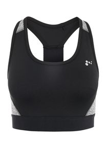 Only Play, Damen Sport-BH 'SIMONE TRAINING', Graumeliert / Schwarz