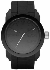 Diesel, Herren Uhr 'DOUBLE DOWN S44, DZ1437', Grau / Schwarz