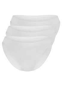 Sassa Mode Sassa, Damen Slip 'Just Easy', Wei&szlig;