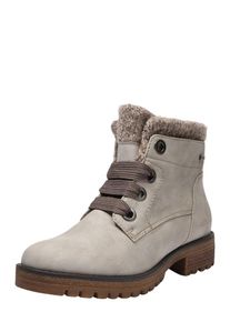 Tom Tailor, Damen Boot mit Strickschaft, Offwhite