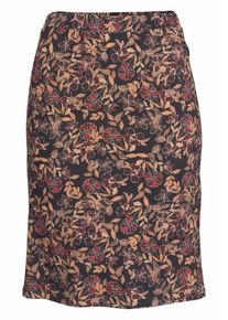 Boysen's BOYSEN'S, Damen Jerseyrock, Schoko / Rostbraun / Bordeaux / Schwarz