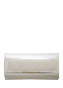 Buffalo, Damen Clutch mit Logo, Nude