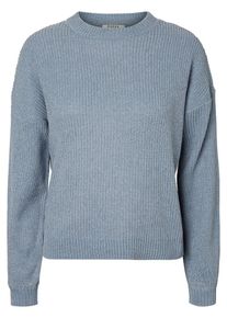 Pieces, Damen Pullover, Blue Denim