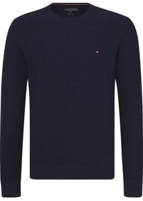 Tommy Hilfiger, Herren Pullover 'MORNING GLORY HEATHER', Navy