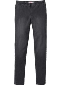 sheego Denim, Damen Jeansleggings, Anthrazit