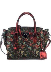 Laura Vita, Damen Handtasche 'Epernay', Rot / Schwarz