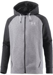 Under Armour, Herren Funktionsjacke 'ColdGear Sportstyle', Grau / Schwarz