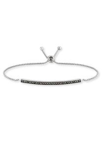 Engelsrufer, Damen Armband 'Stella, ERB-Lilstella-MA', Schwarz / Silber