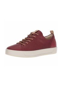 Ecco, Damen Schn&uuml;rschuhe, Pastellrot