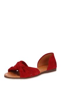 Apple of Eden, Damen Sandale 'Chelsea', Beige / Rot