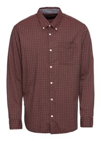 Jack & Jones JACK & JONES, Herren Hemd 'JPRBRODY SHIRT L/S ONE POCKET', Weinrot
