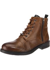Pepe Jeans, Herren Schnürstiefel 'Tom-Cut Med Boot', Braun