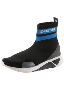 Diesel, Herren Sneaker, Himmelblau / Schwarz
