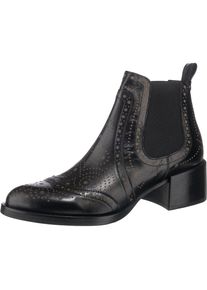 Zinda, Damen Stiefeletten, Schwarz