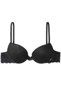 Tommy Hilfiger, Damen Push-Up BH »Bianca push up bra«, Schwarz