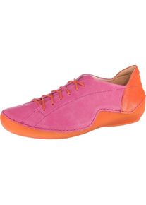 Think!, Damen Schnürschuhe 'Kapsl', Orange / Pink