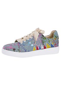 Andrea Conti, Damen Sneaker, Beige / Rauchblau / Mischfarben