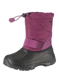 racoon outdoor, M&auml;dchen Winterstiefel 'JENSINE', Beere / Schwarz