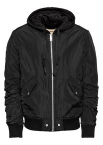 Diesel, Herren Bomberjacke 'J-DUB JACKE', Schwarz