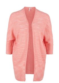 Q/S Designed By, Damen Strickjacke mit Fledermaus&auml;rmeln, Rosa