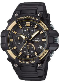 Casio, Herren Chronograph 'MCW-110H-9AVEF', Gold / Schwarz