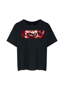 Levi's LEVI'S, Damen Shirt, Rot / Schwarz