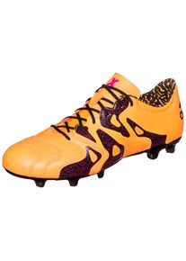 adidas Performance, Herren X 15.2 FG/AG Leather Fußballschuh , Gold