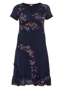 Joe Browns, Damen Kleid, Blau / Marine / Indigo / Orange / Weiß