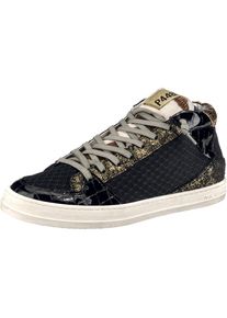 P448, Damen Sneakers Low, Gold / Schwarz