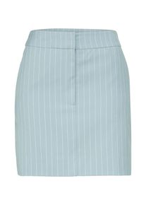 EDITED, Damen Rock 'Lisanne', Hellblau / Perlwei&szlig;