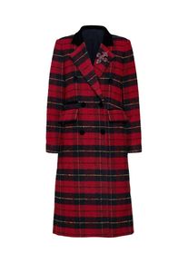 THE KOOPLES, Damen Mantel 'WARMY CHECKS', Rot